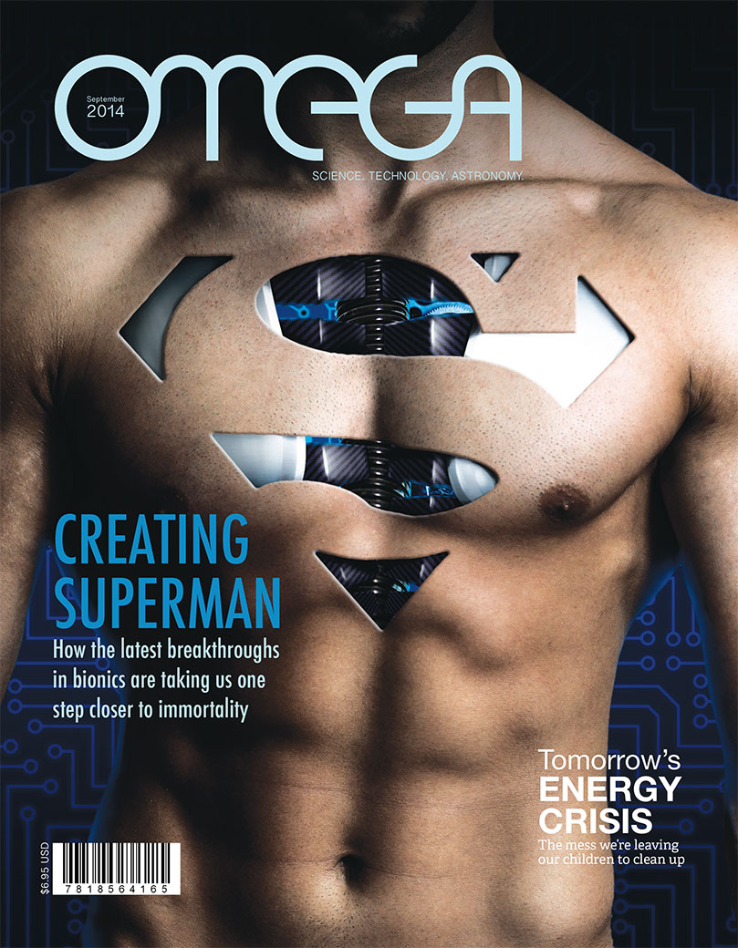Omega Magazine Cover